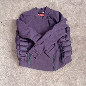 nike asymmetrical puff jacket